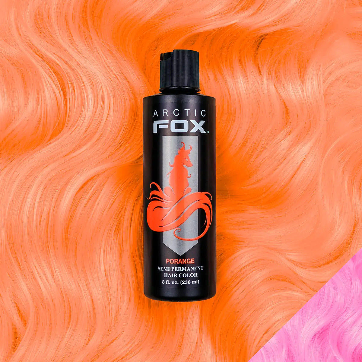 Porange *Neon UV Reactive Orange Hair Dye | Arctic Fox